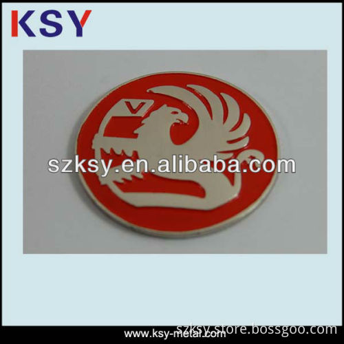 Soft Enamel Metal Car Stcker
